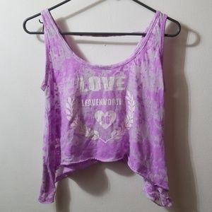 Asymmetrical Cropped top